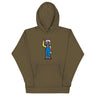 RonnieMac character hoodie with unique design, ideal for making a statement and boosting your style on social profiles.