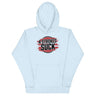 "4-Strokes Suck Hoodie by Ronnie Mac with bold logo supporting 2-stroke engines, perfect gear for moto enthusiasts"