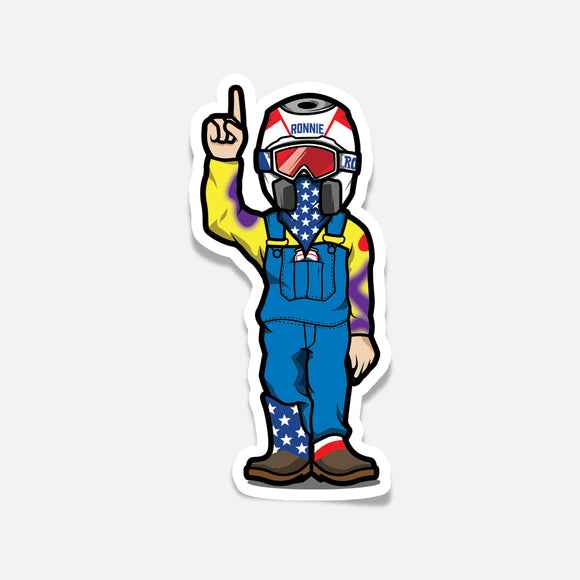 RonnieMac Character Sticker