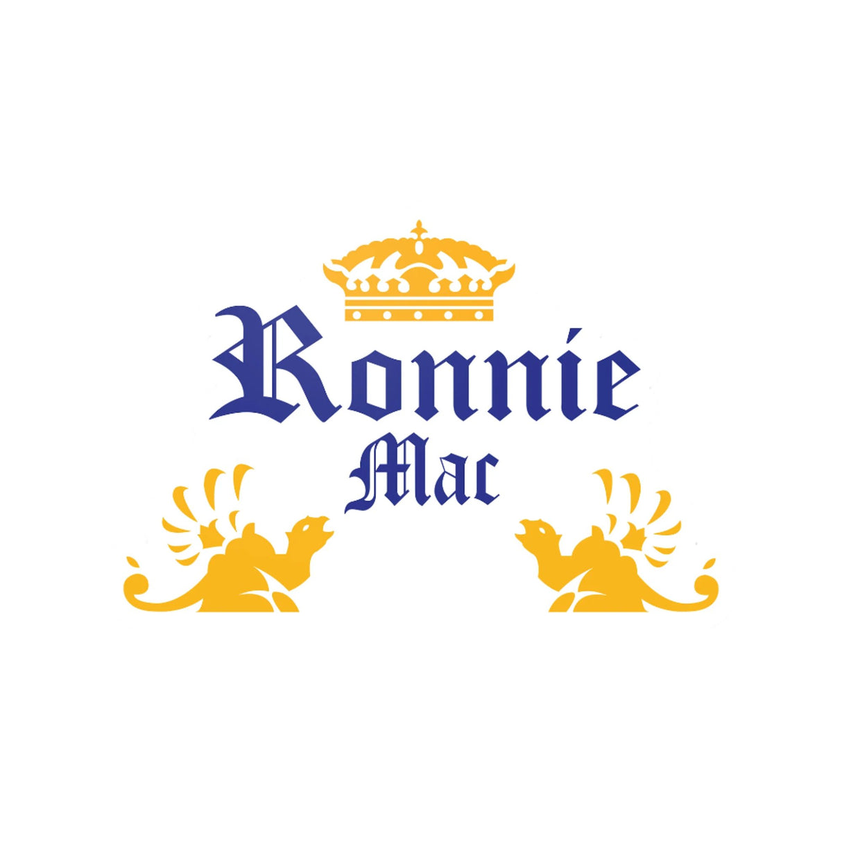 RonnieMac Crown Drink Sticker