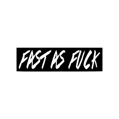 RonnieMac Fast As Fuck Dirt Bike Bumper Sticker