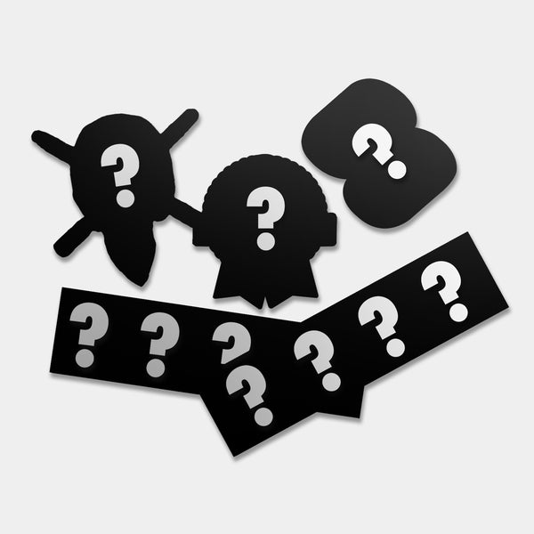RonnieMac Mystery 5-Pack of Stickers